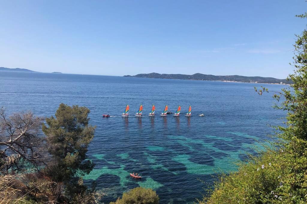 Magnifique Studio A 50M De La Plage De Cavaliere - Studio Tamarindo Le Lavandou Zewnętrze zdjęcie